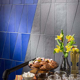 Graphite Duet in Black Iron and Klein Blue