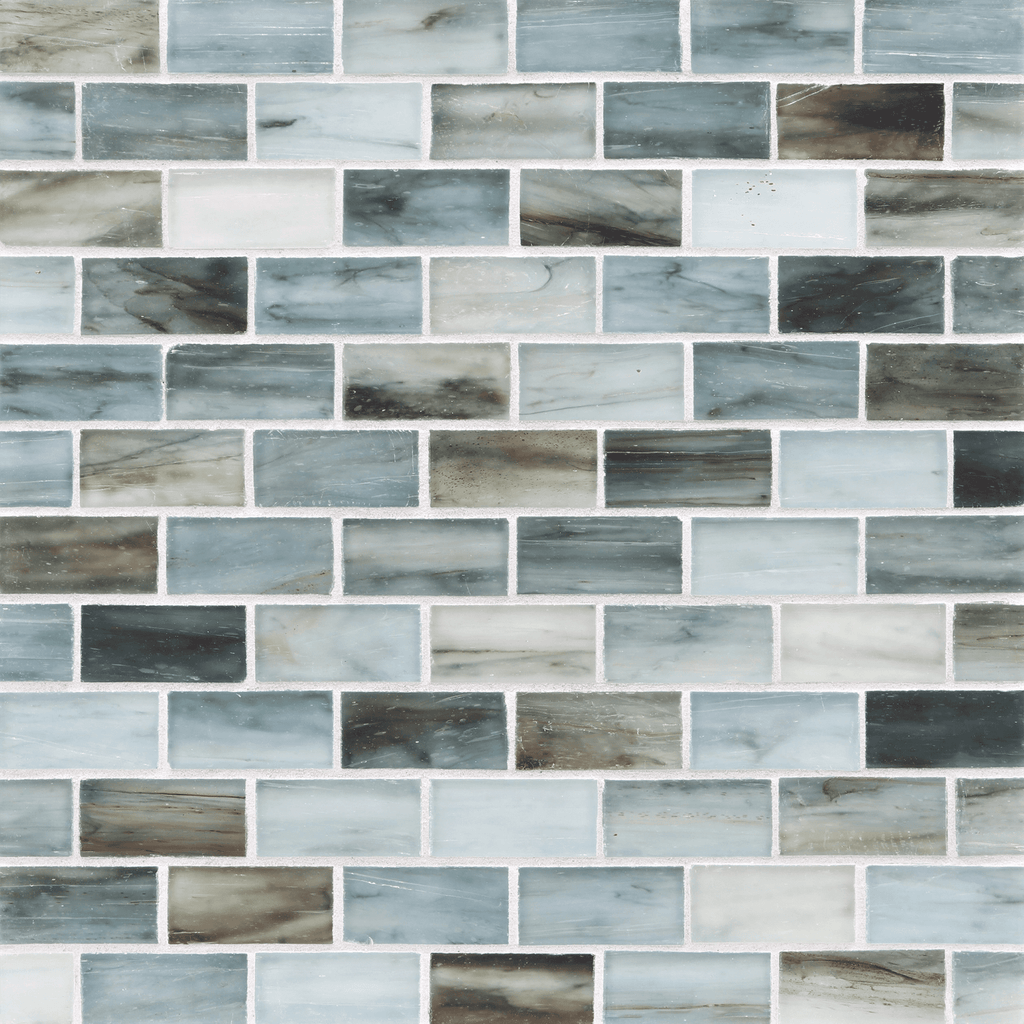 ハーフレンガ 1×2レンガ – Lunada Bay Tile