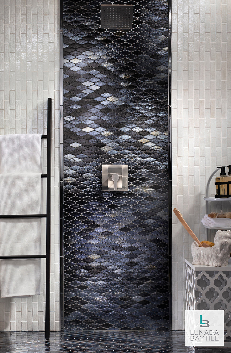Elements Mod Hex Shower – Lunada Bay Tile