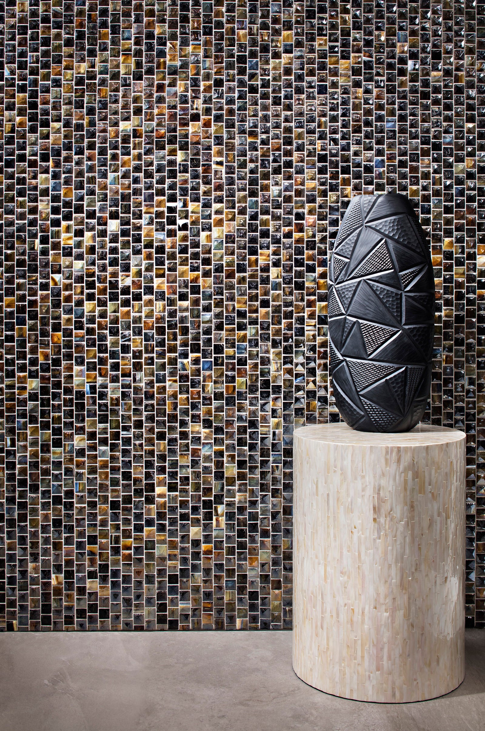 だって*****様3点まとめ MARIE PIERRE VAPORWAVE Origami Mosaics Nami Wall – Lunada Bay Tile