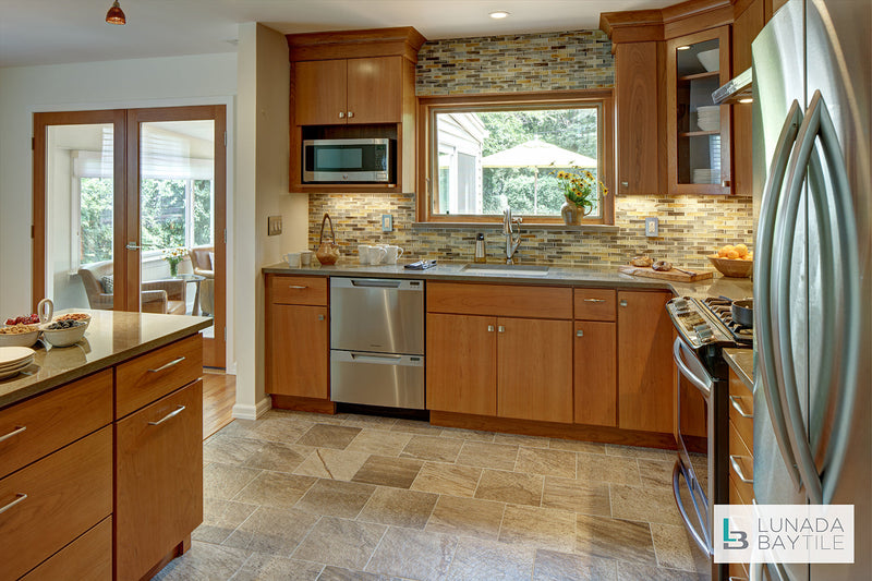 Kitchen with Tozen Indium Silk