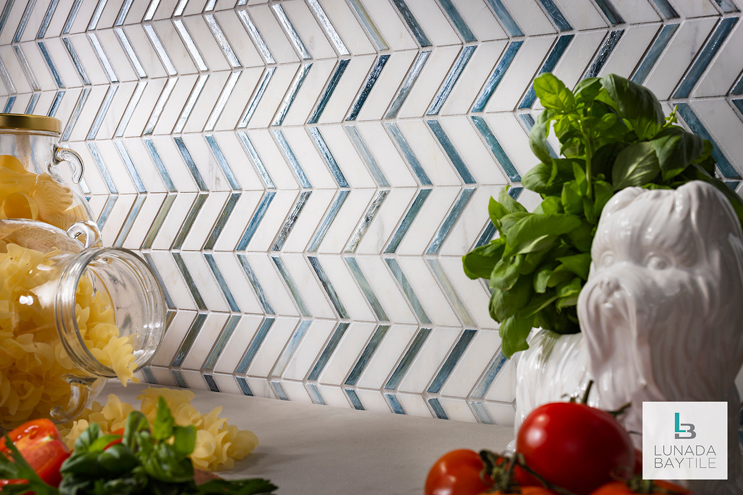 Vesuvio Seesaw Kitchen Lunada Bay Tile