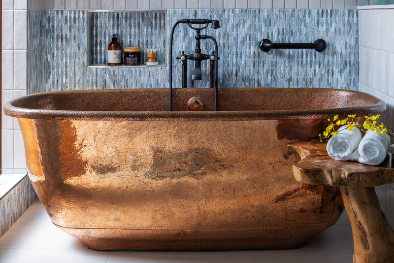 Mixed Finish Bathroom
