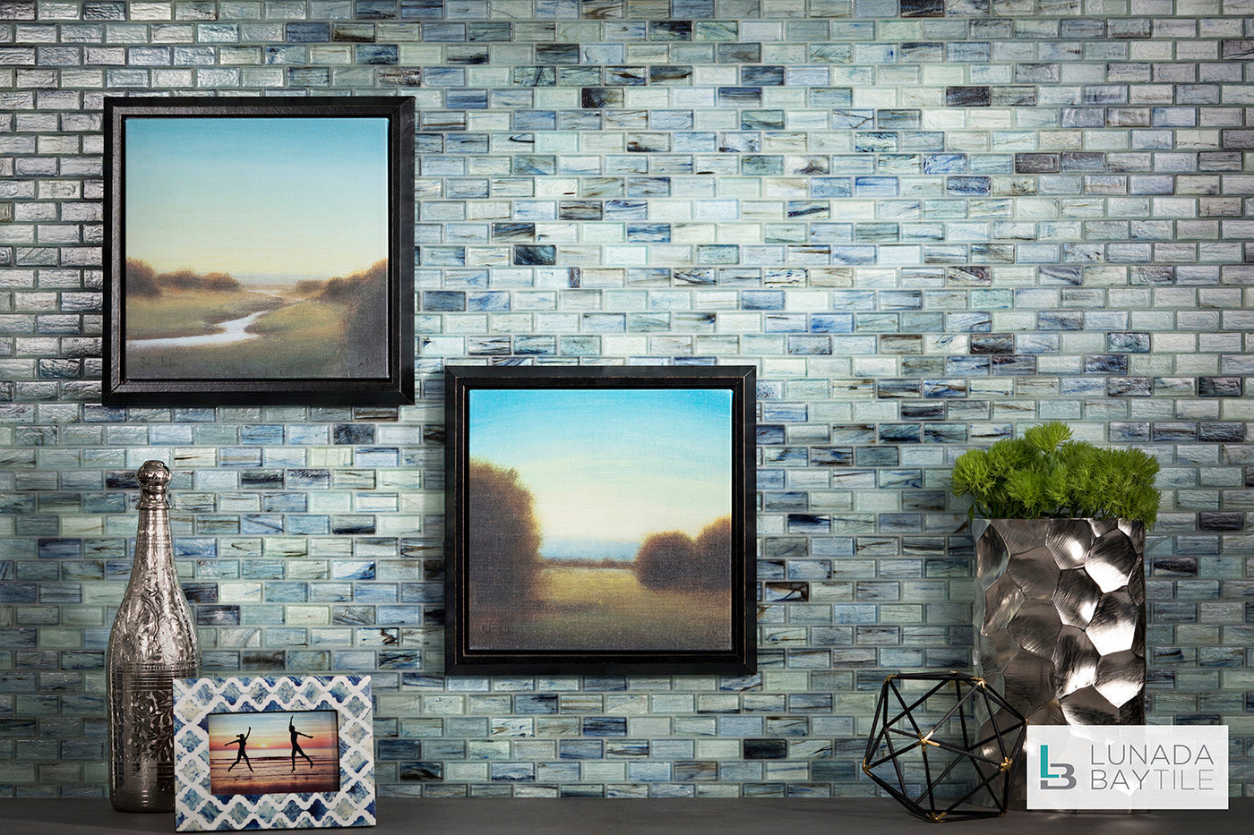 Haisen 1x2 Azuline Natural – Lunada Bay Tile