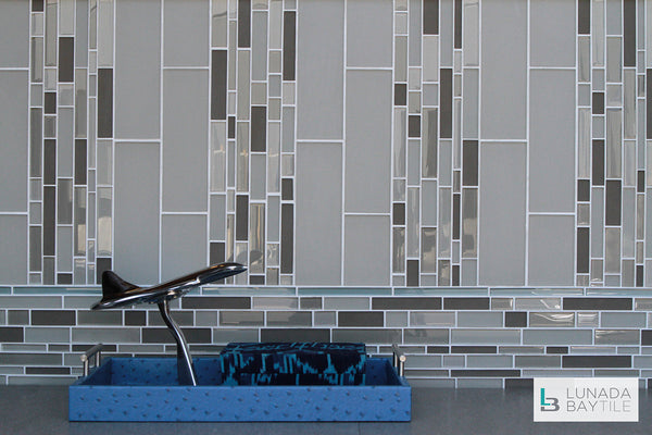 Tomei 3x9 & Falling Water Blends Backsplash