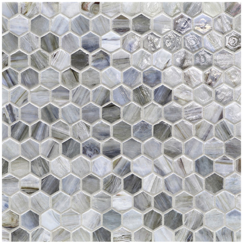 1" Hexagon - Lunada Bay Tile