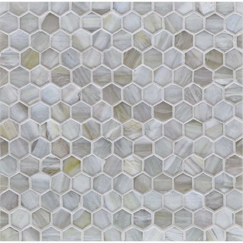 1" Hexagon - Lunada Bay Tile