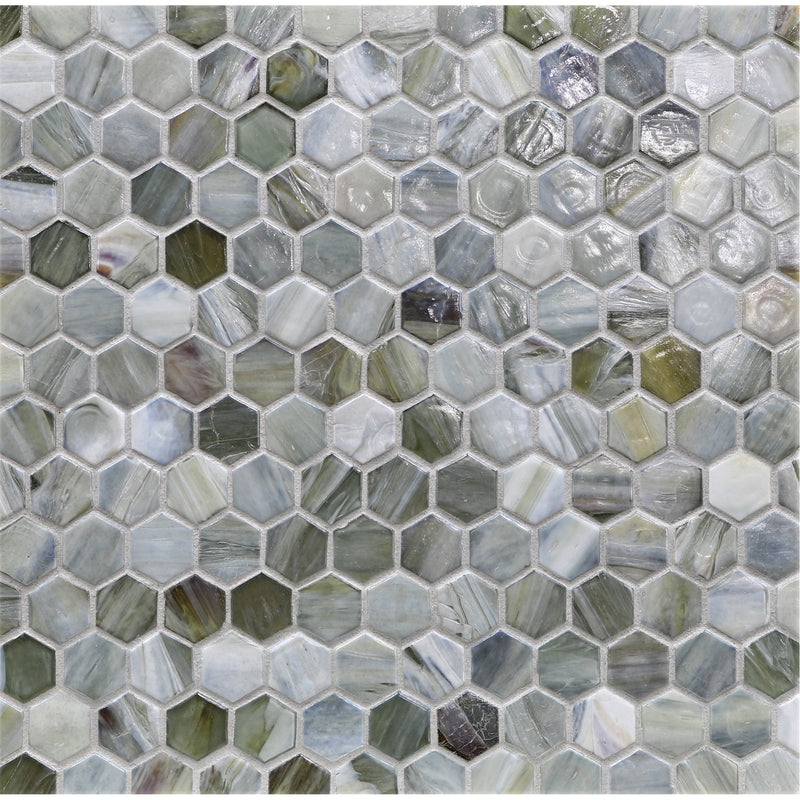 1" Hexagon - Lunada Bay Tile