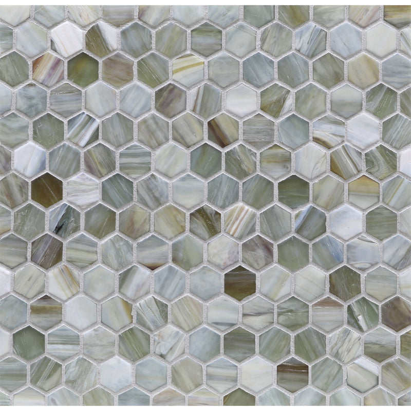 1" Hexagon - Lunada Bay Tile