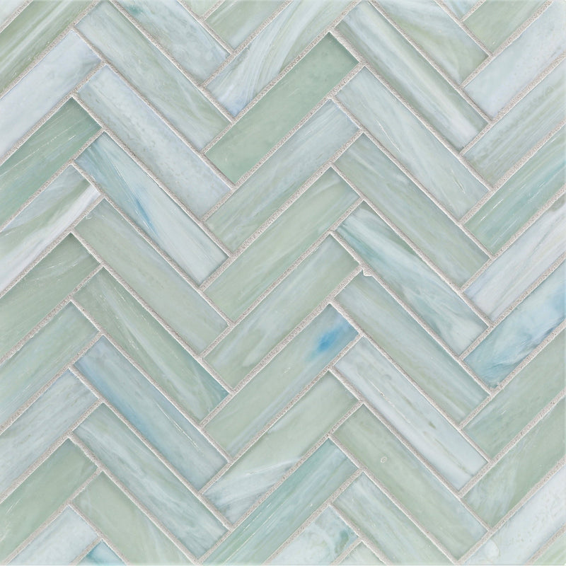 1 x 4 Herringbone - Lunada Bay Tile