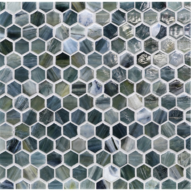 1" Hexagon - Lunada Bay Tile