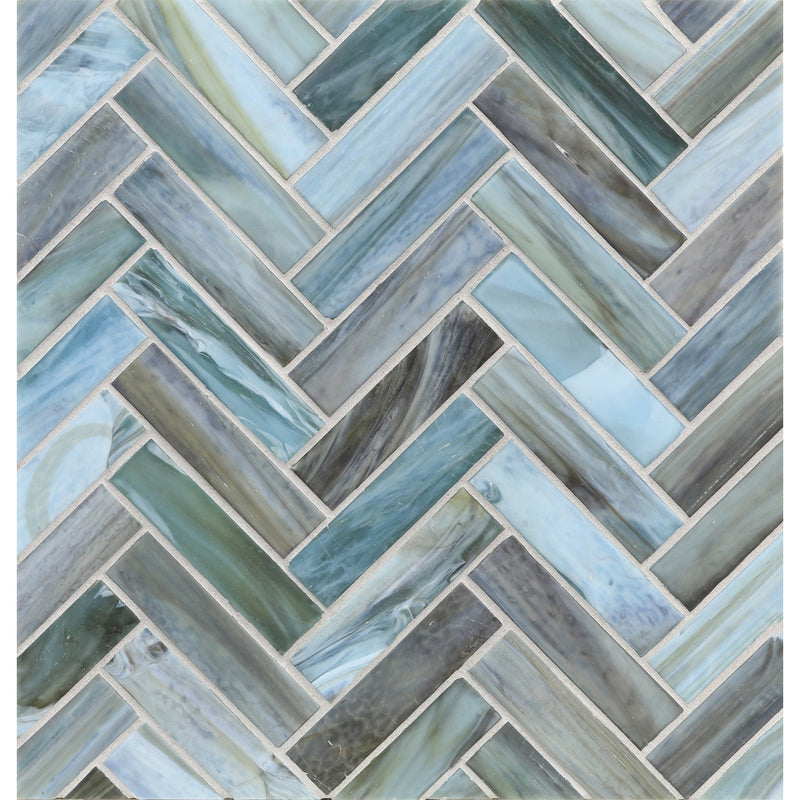 1 x 4 Herringbone - Lunada Bay Tile