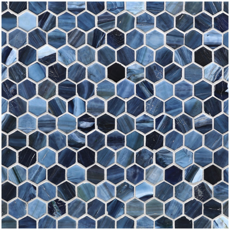 1" Hexagon - Lunada Bay Tile