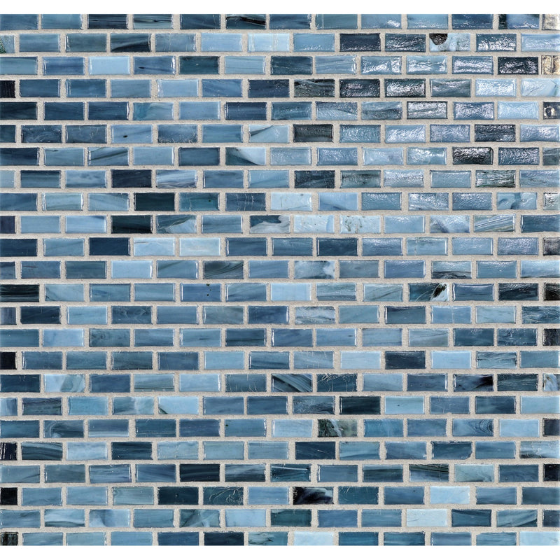 ½ x 1 Mini Brick - Lunada Bay Tile