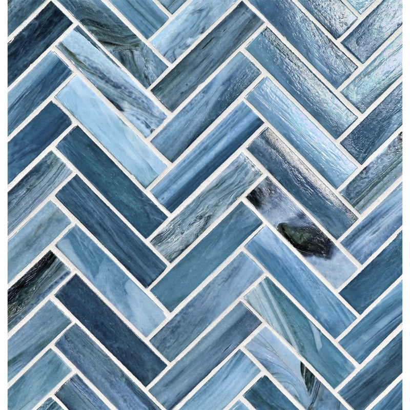 1 x 4 Herringbone - Lunada Bay Tile