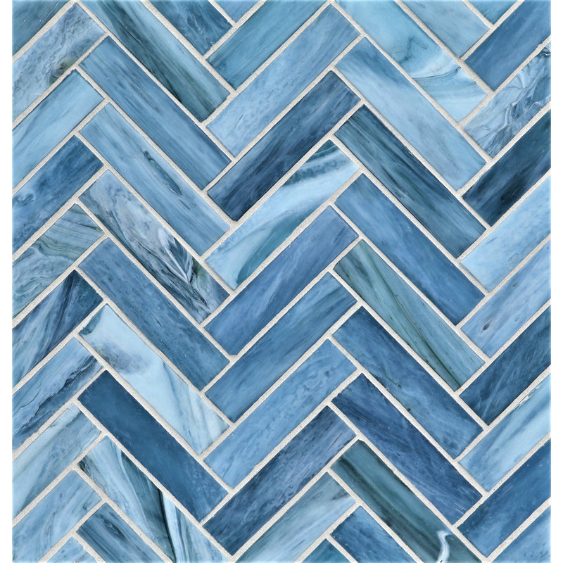 1 x 4 Herringbone - Lunada Bay Tile