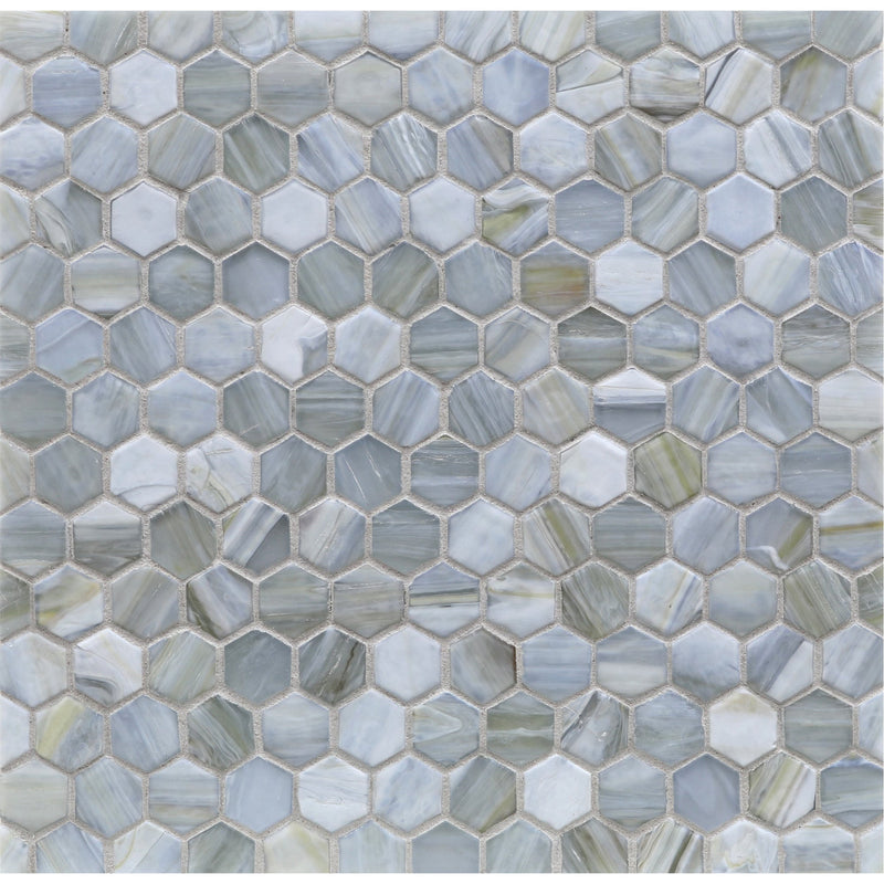 1" Hexagon - Lunada Bay Tile