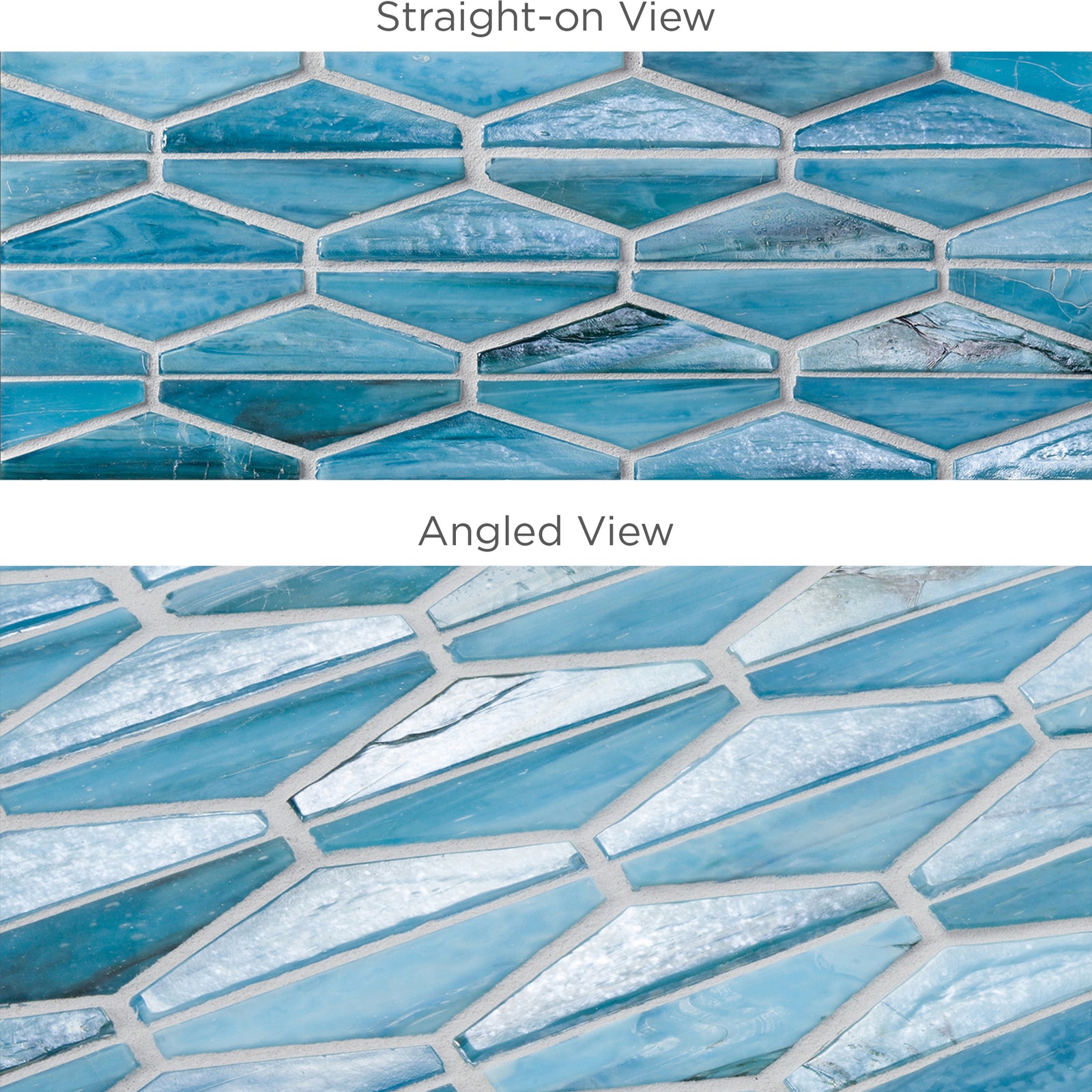 【Rio】荻 / GILA 04 - 01/ M / 約 φ11.5cm JAW Redux Montage Border in Portofino - Lunada Bay Tile