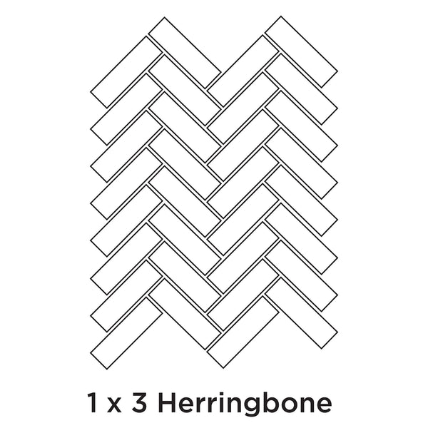 1x3 Herringbone | Lunada Bay Tile