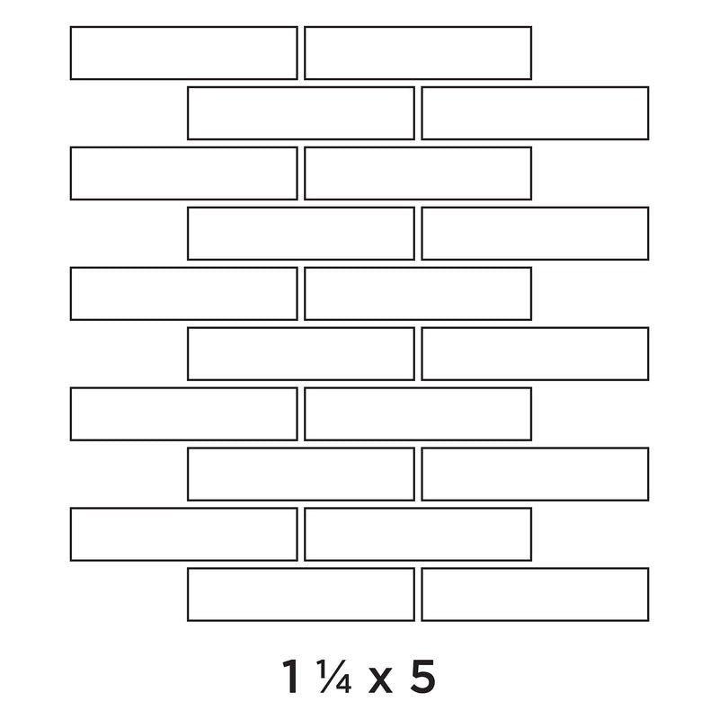 1 ¼ x 5 Brick | Lunada Bay Tile