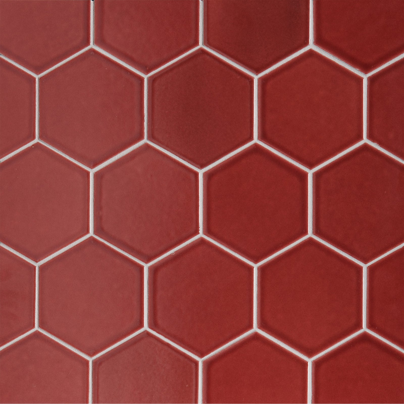 メダイヨン Graphite 4” Hex by Lunada Bay Tile