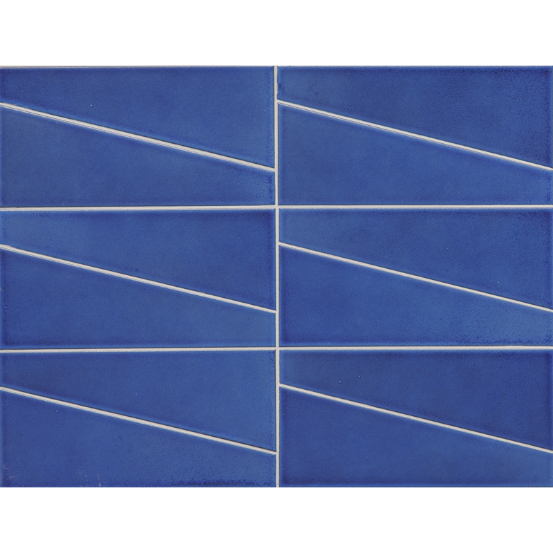 Graphite Duet in Klein Blue by Lunada Bay Tile