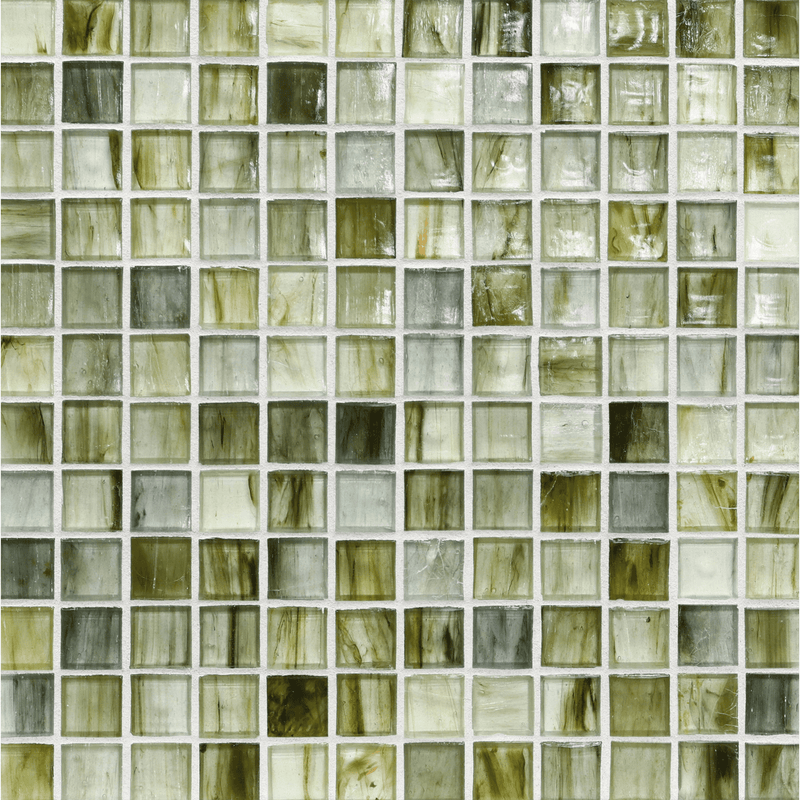 Dandat 700 Pcs Mosaic Tiles Glass Mosaic Tiles for Crafts Bulk